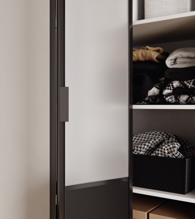 Porte pliante atelier