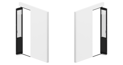 Sens ouverture porte placard