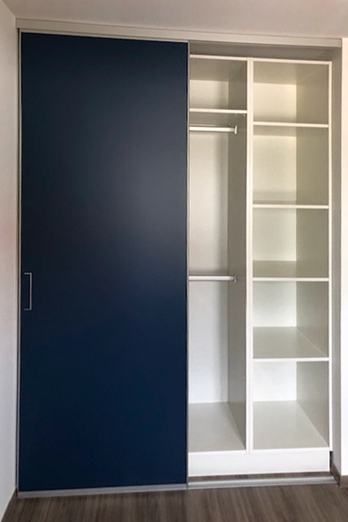 Ensemble 2 portes de placard coulissantes - 2/2 Ensemble 2 portes de placard coulissantes - 2/2