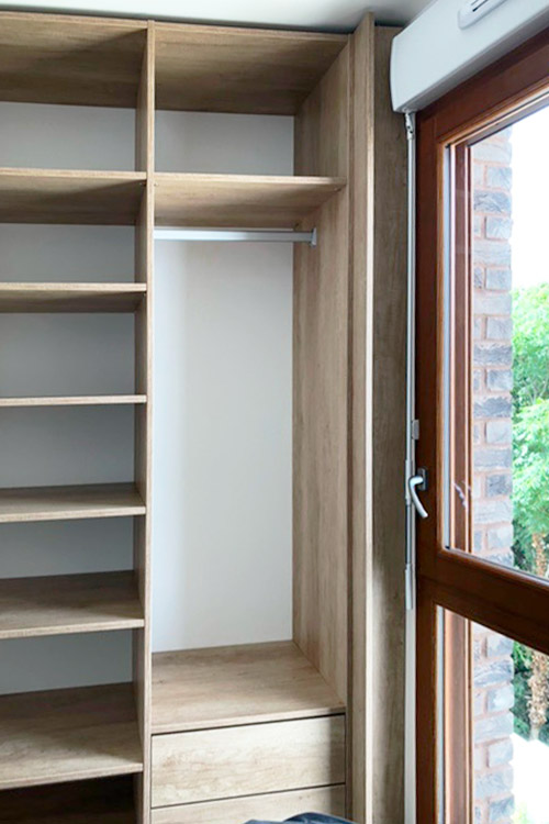 Aménagement dressing sur mesure - 2/4 Aménagement dressing sur mesure - 2/4