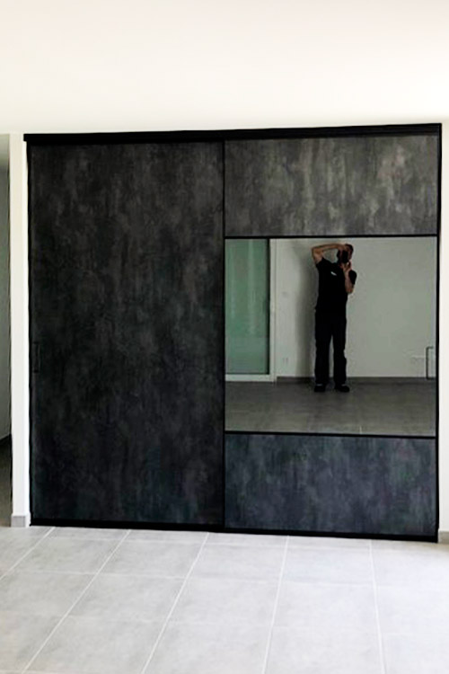4 Modules placard en niche - 2/3 4 Modules placard en niche - 2/3