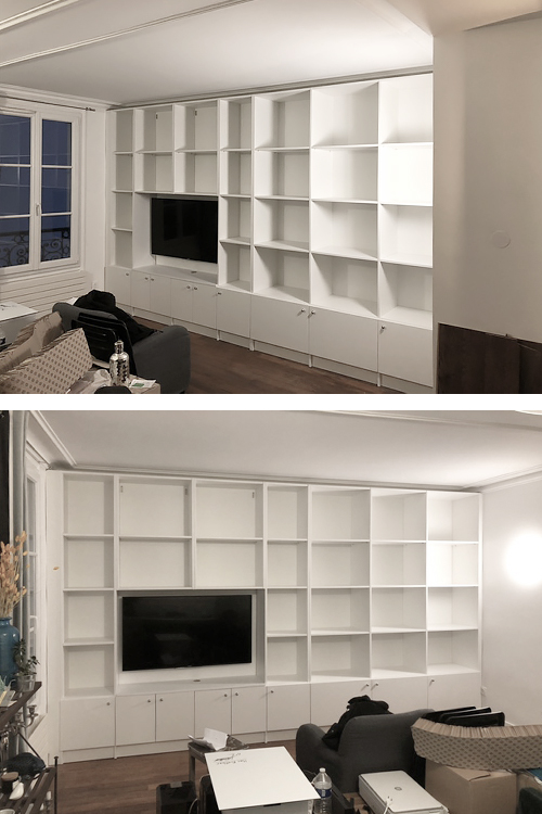 Meuble TV sur mesure - 2/2 Meuble TV sur mesure - 2/2