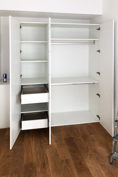 Aménagement dressing - 2/4 Aménagement dressing - 2/4