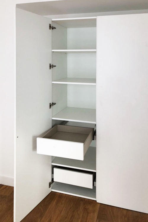 Aménagement dressing - 3/4 Aménagement dressing - 3/4