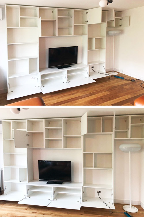 Meuble TV sur mesure - 2/2 Meuble TV sur mesure - 2/2