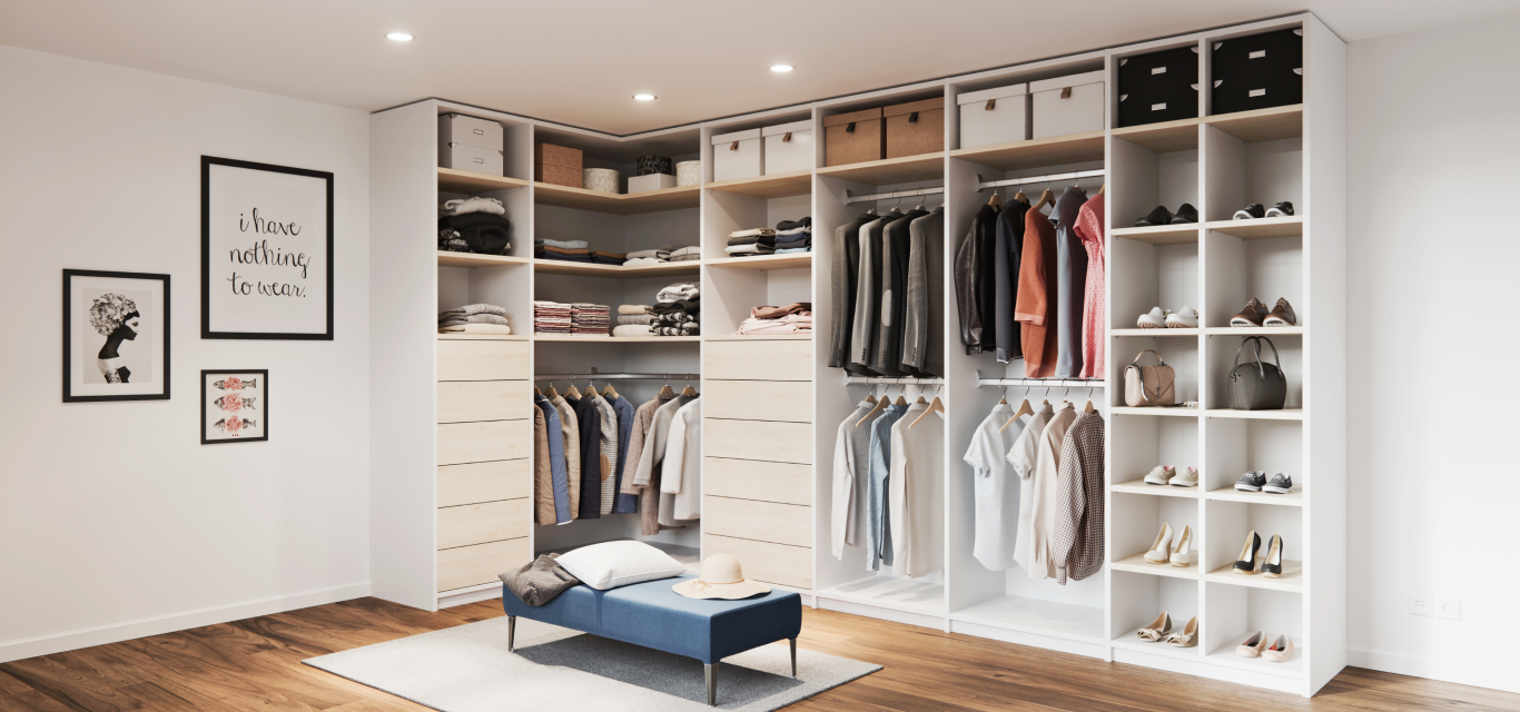 Meuble sur-mesure dressing